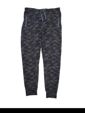 Grunt Style Men's Lightweight Lounge Jogger 2.0 Black Camo Size Large